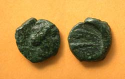 Olbia, Sarmatia city issue, Eagle on Dolphin, c. 180-150 BC